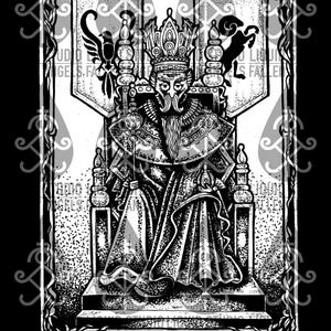 Tarot card 11 x 17 print “THE EMPEROR”