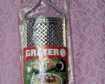 Vintage Parmesan Cheese Grater - Made in Hong Kong for Kitchen King - Dated 1978