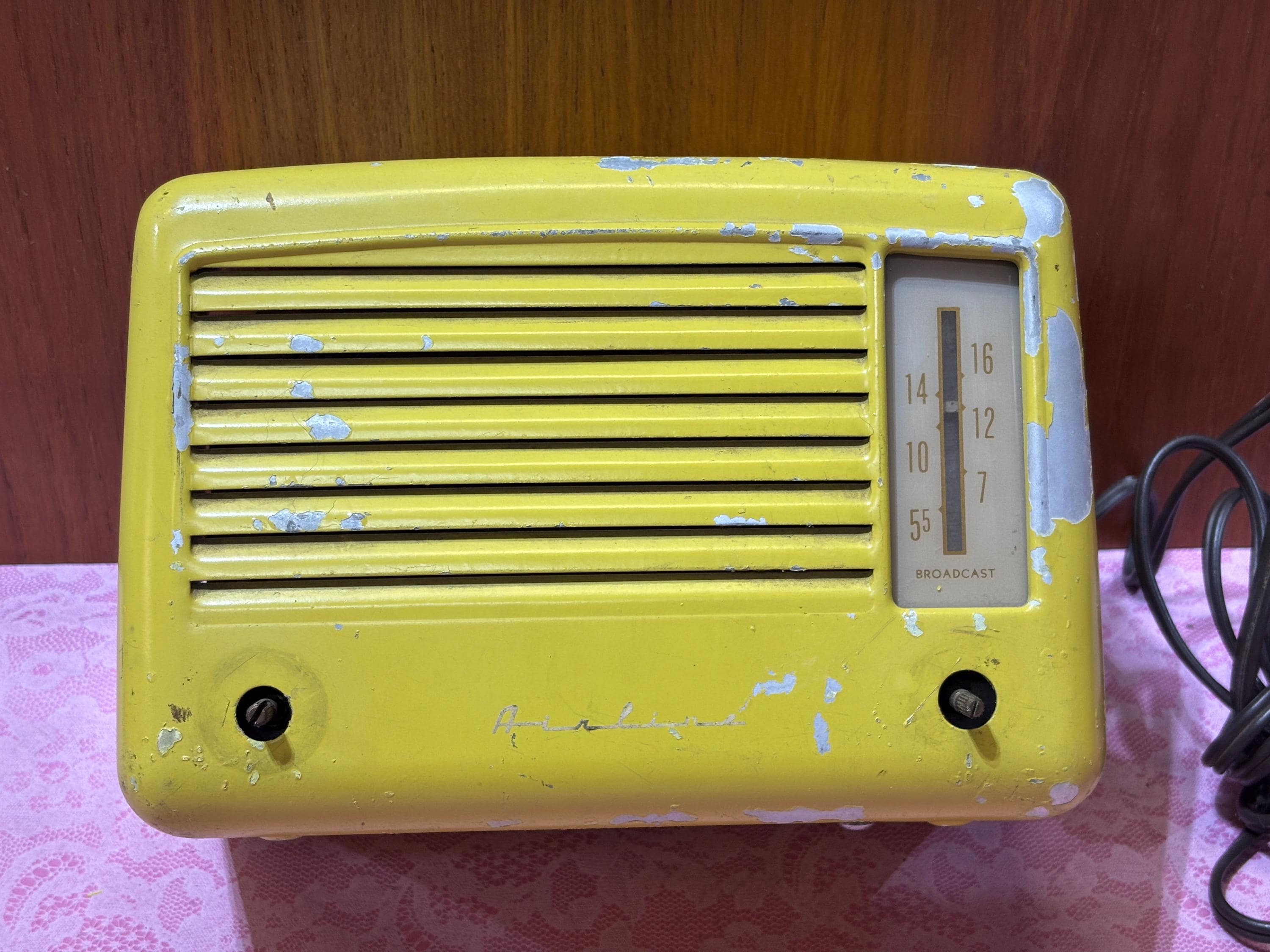 Paire De Talkies-walkie Vintage Elsco 6 Transistors - Radio Bidirectionnelle Montgomery Ward Spacephone, Occasion