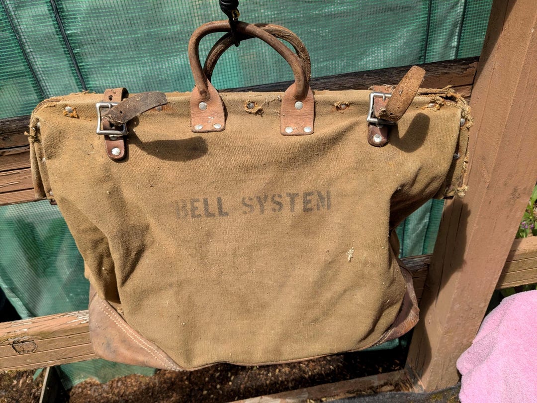 バッグ BELL SYSTEM Vintage Tool Bag rare-bell-system-tool-bag-cool