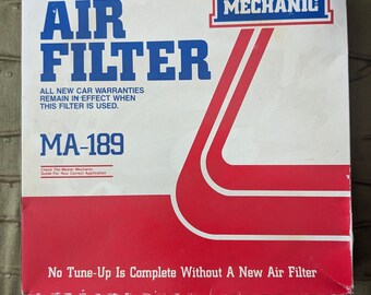 Master Mechanic Air Filter MA-189 Vintage for Buick (?)