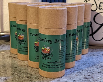 Organic Comfrey Balm Stick to Reduce Joint Pain and Stiffness