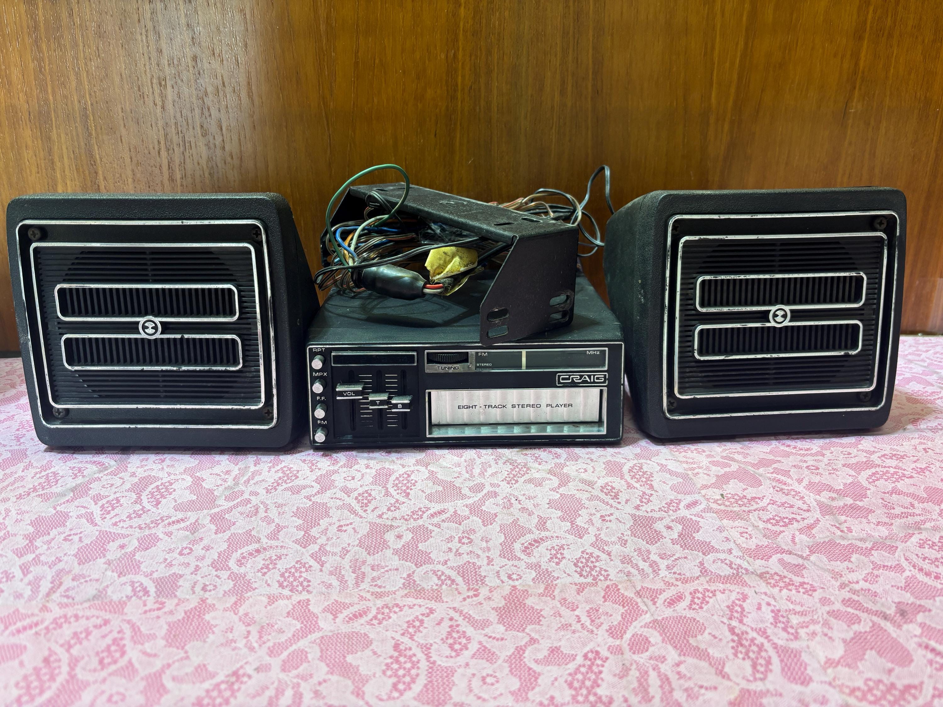 8 Track Car Stereo - Etsy