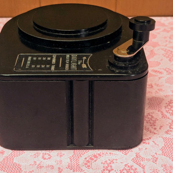 Vintage Daylight Bulk Film Winder for 35mm Spools in  Original Packaging
