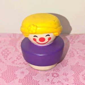 Vintage Little People Circus Clown by Fisher Price From ©1991