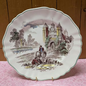 J & G Meakin Elizabethan Era Dinner Plate Made in England