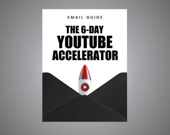 Der 6-Tage YouTube Accelerator | YouTube-Anleitung | Lebenslanger Zugriff | YouTube Marketing Kurs | YouTube Marketing | YouTube Wachstum & Erfolg
