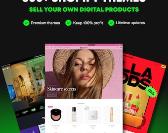 800+ Shopware Themes & Stores | MRR PLR Weiterverkaufsrechte | Shopware Themes | Shopkette Shop | Website-Design-Vorlage | Shopware Themes im Bundle