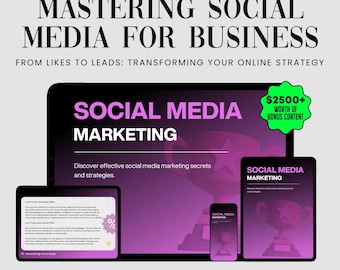 Social Media Marketing Mini Course | 2026 Full Course | Lifetime Access | Social Media Business | Exclusive Bonuses | Social Media Marketing
