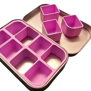 Custom Pill/Medication Organizer Inserts for Altoids Tins w/ Optional Personalized Name/Message, Compact Pocket Gift, Holder, Storage.