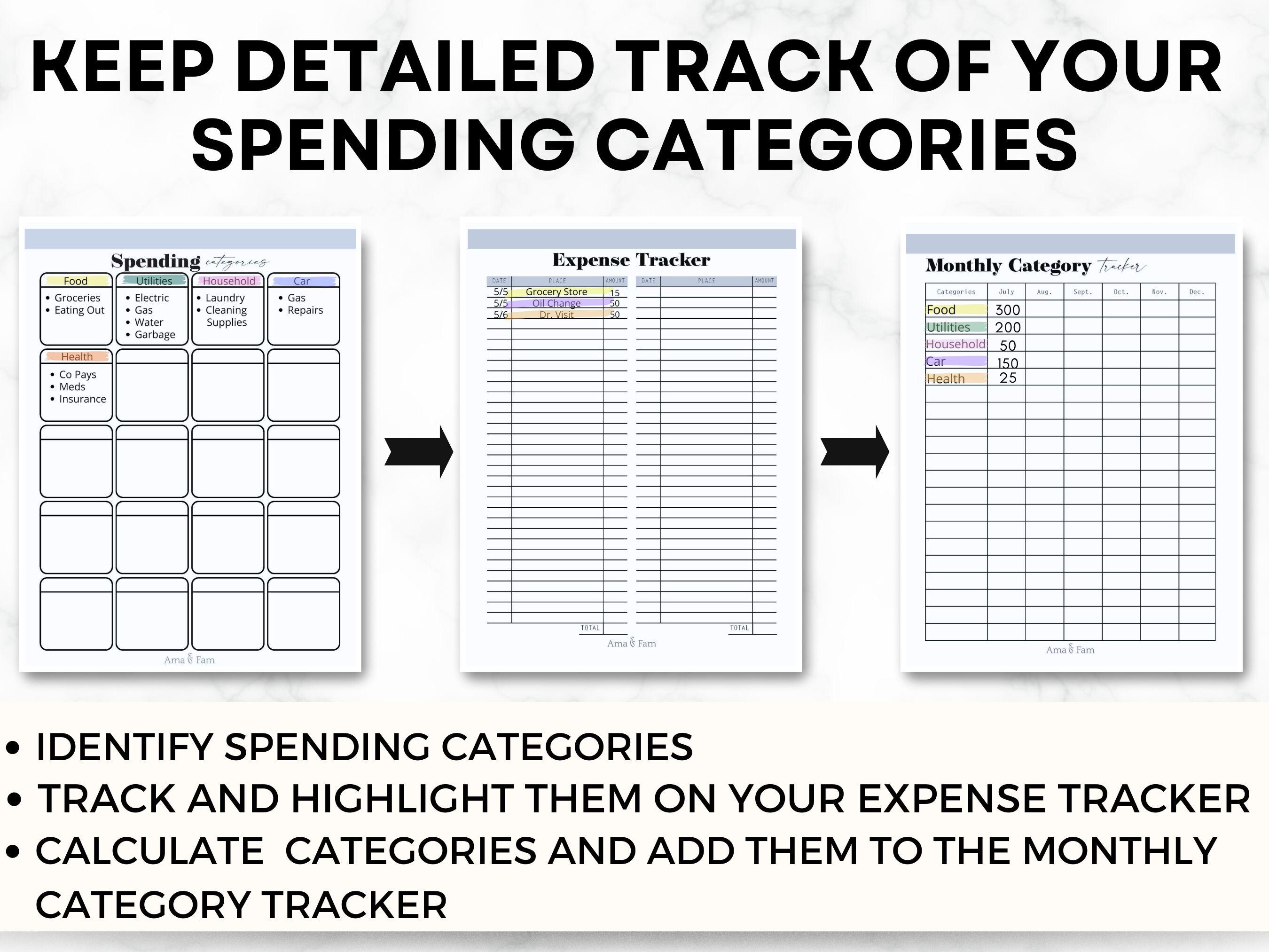 Budget Planner, Finance Workbook, Paycheck Budget, Bi-weekly Paycheck