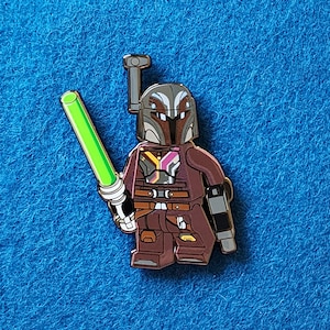 Minifig Sabine 2&quot; Enamel Pin