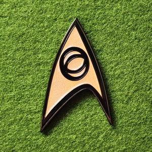 The Original Show TOS Sciences Badge 2&quot; Enamel Pin