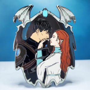 ACOTAR Gwynriel Gwyn Azriel 3&quot; Enamel Pin