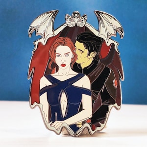 ACOTAR Nessian Nesta Cassian 3&quot; Enamel Pin
