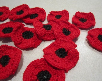 Red Poppies Applique