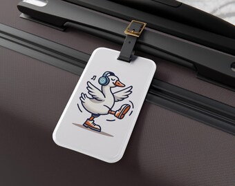 Silly Goose Bagageetikett: Akryl resebagageidentifierare