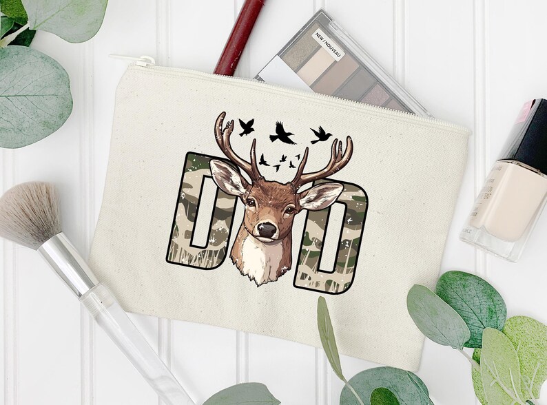 a bag with a picture of a deer on it