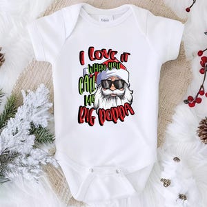 Santa Claus Artwork DTF Transfer, Holiday Winter Apparel Print Ready To Press Tee image 10