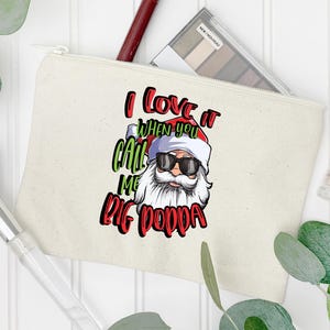 Santa Claus Artwork DTF Transfer, Holiday Winter Apparel Print Ready To Press Tee image 4