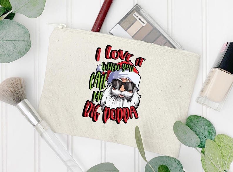 Santa Claus Artwork DTF Transfer, Holiday Winter Apparel Print Ready To Press Tee image 4