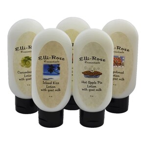 4 Pack of Goats Milk Lotion