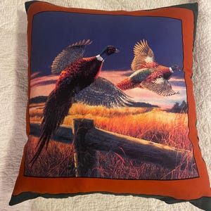 Pheasant Pillow