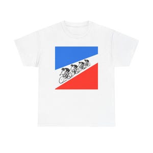 Camiseta del álbum Tour de Francia de Kraftwerk / Merchandising de música electrónica clásica