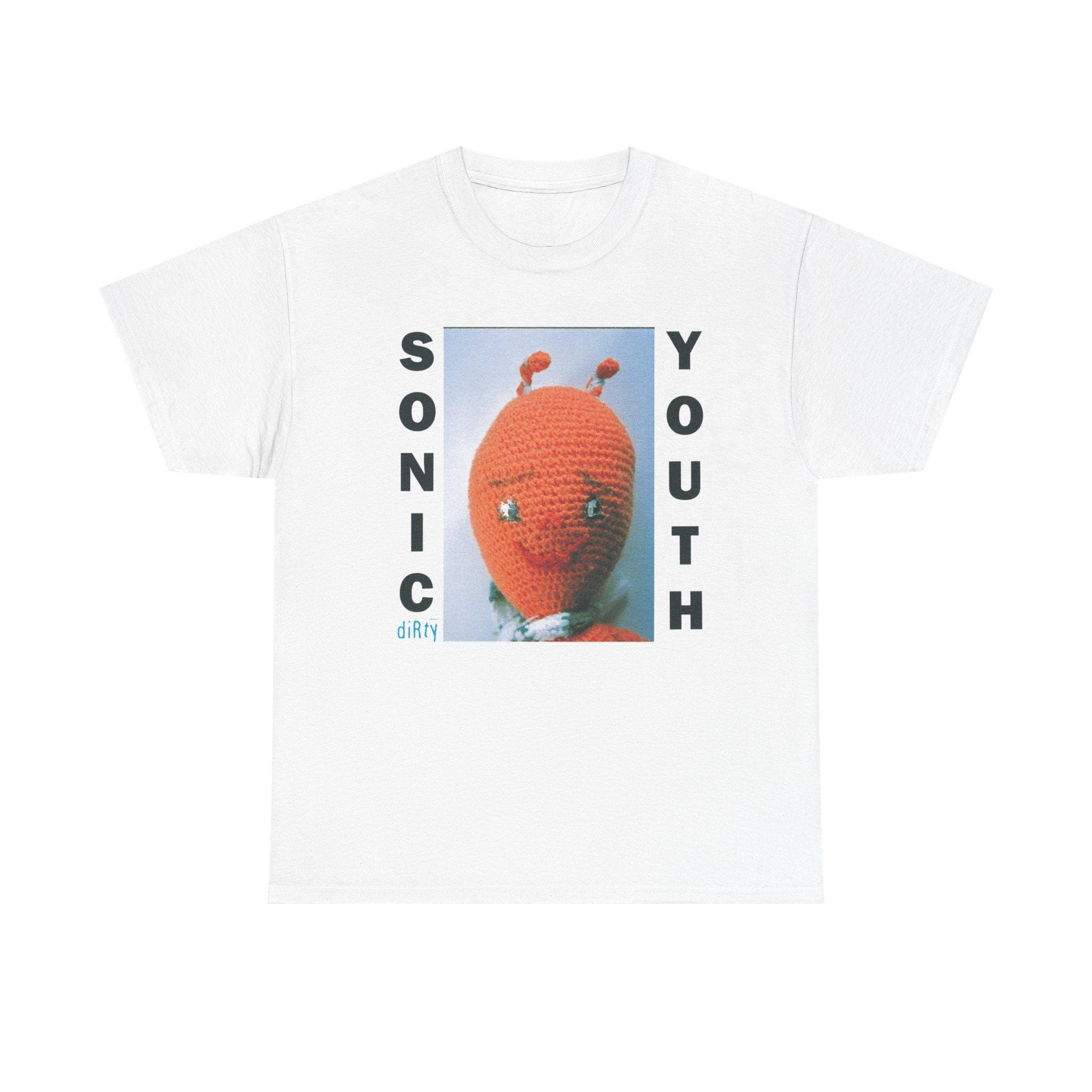 Vintage 90s 1992 Sonic Youth Dirty Brockum Band T Shirt Mens