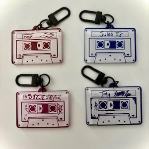 DBD Legion Mix Tape cassette Epoxy Keychains