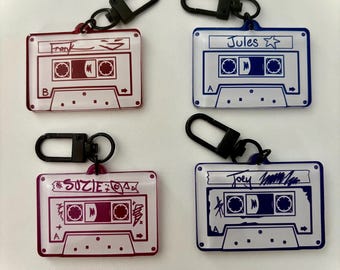 DBD Legion Mix Tape cassette Epoxy Keychains