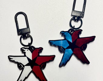 Infamous- second son Karma double-sided Keychain