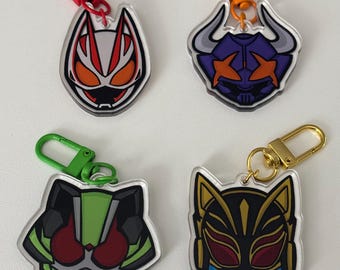 KamenRider Geats ] Keychains & Stickers