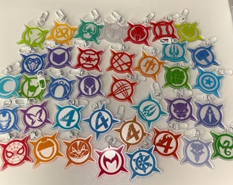 Marvel Rivals K.O. Icon Keychains