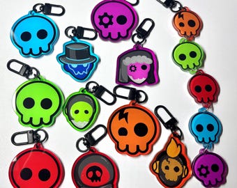 TLT tombsona keychains and stickers