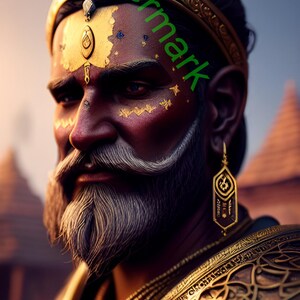 The Spirit of Overcoming – Spiritual Poster for Healing and Inner Strength