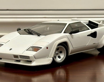 New Kyosho Model 1:18 Lamborghini Countach LP500S WW Light Blue