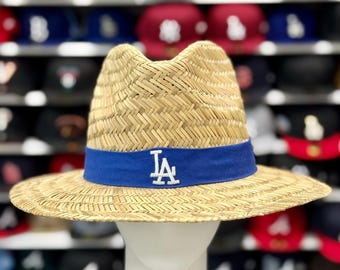 Los Angeles Dodgers MLB Straw Hat | New Old Stock