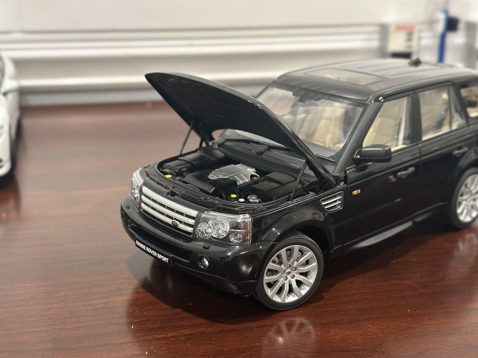Land Rover 1/18 Range Rover Sport Black Vintage Autoart Millennium