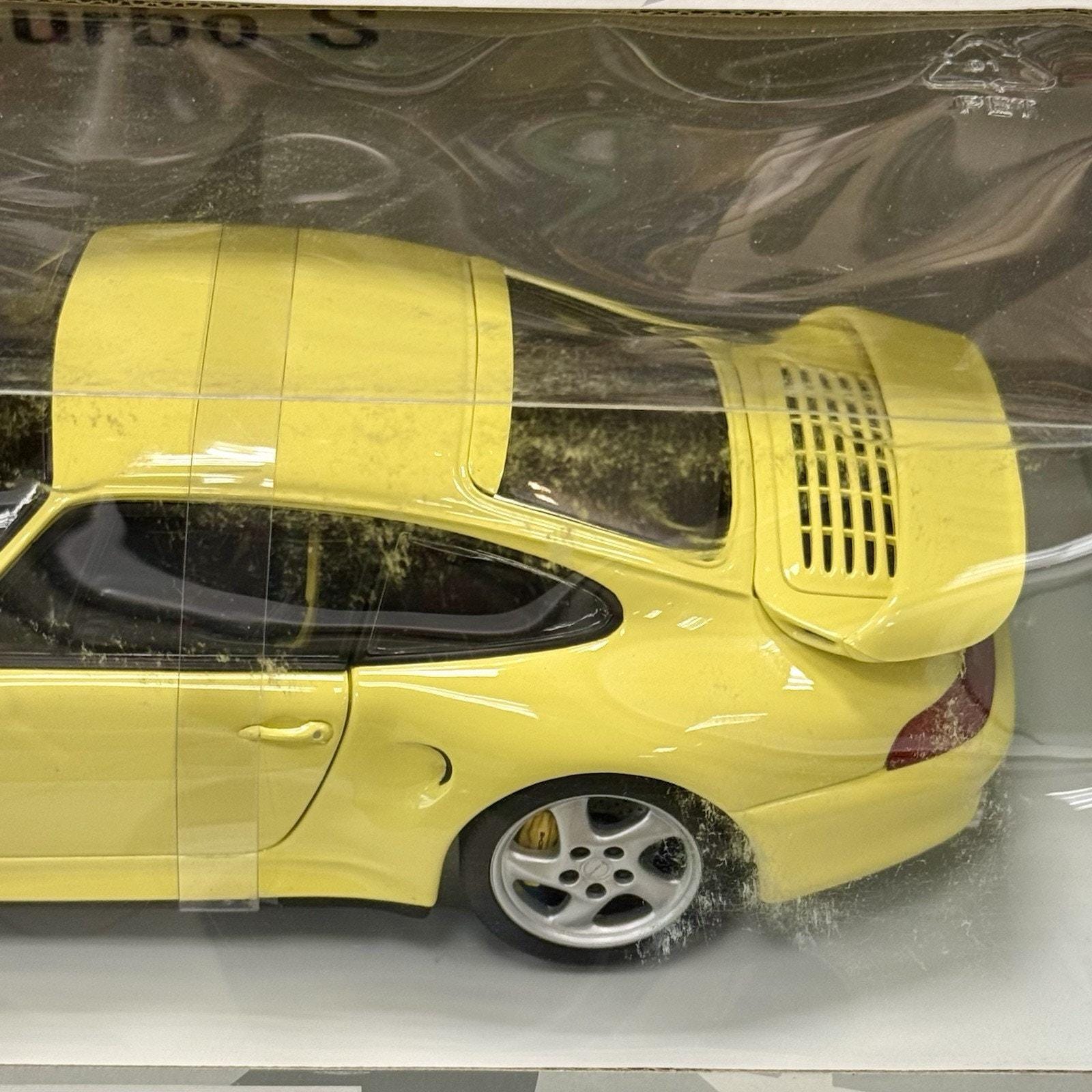 1/18 Porsche 993 Turbo S Diecast Model Car - UT Models - Yellow - Etsy