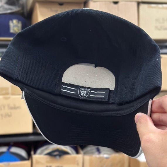 Oakland Raiders Vintage Ball Cap ANNCO Adjustable Strap | New Old