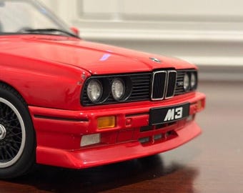 1/18 BMW M3 E30 Sport Evolution Cecotto Edition Red Autoart | Very
