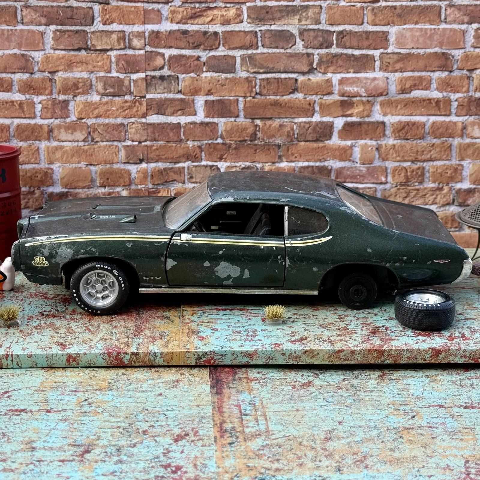 1/18 Scale 1969 Pontiac GTO American Muscle | Diorama Model Parts