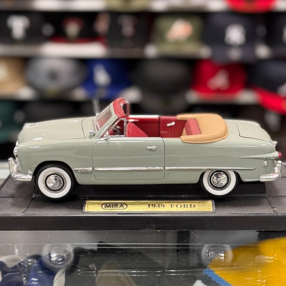 1/18 1949 Ford Grey/red Mira Carmania Hobby Class Diecast - Etsy