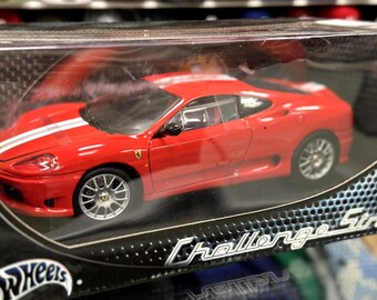 1/18 Ferrari 360 Challenge Stradale Hot Wheels Diecast Model Car