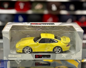 1/18 Porsche 993 Turbo S Diecast Model Car - UT Models - Yellow - Etsy