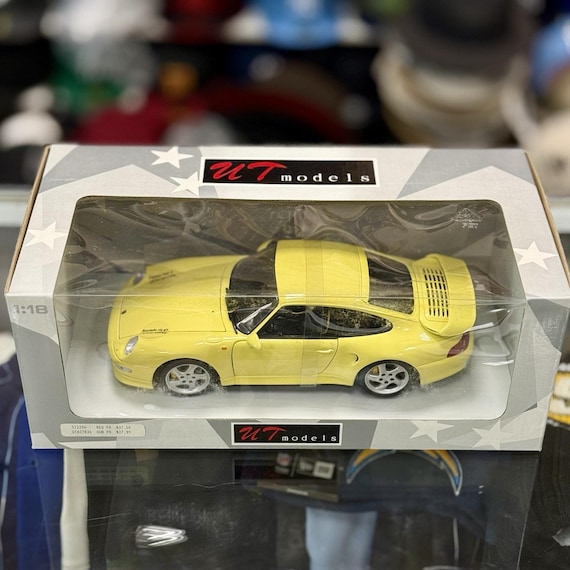 1/18 Porsche 993 Turbo S Diecast Model Car - UT Models - Yellow - Etsy