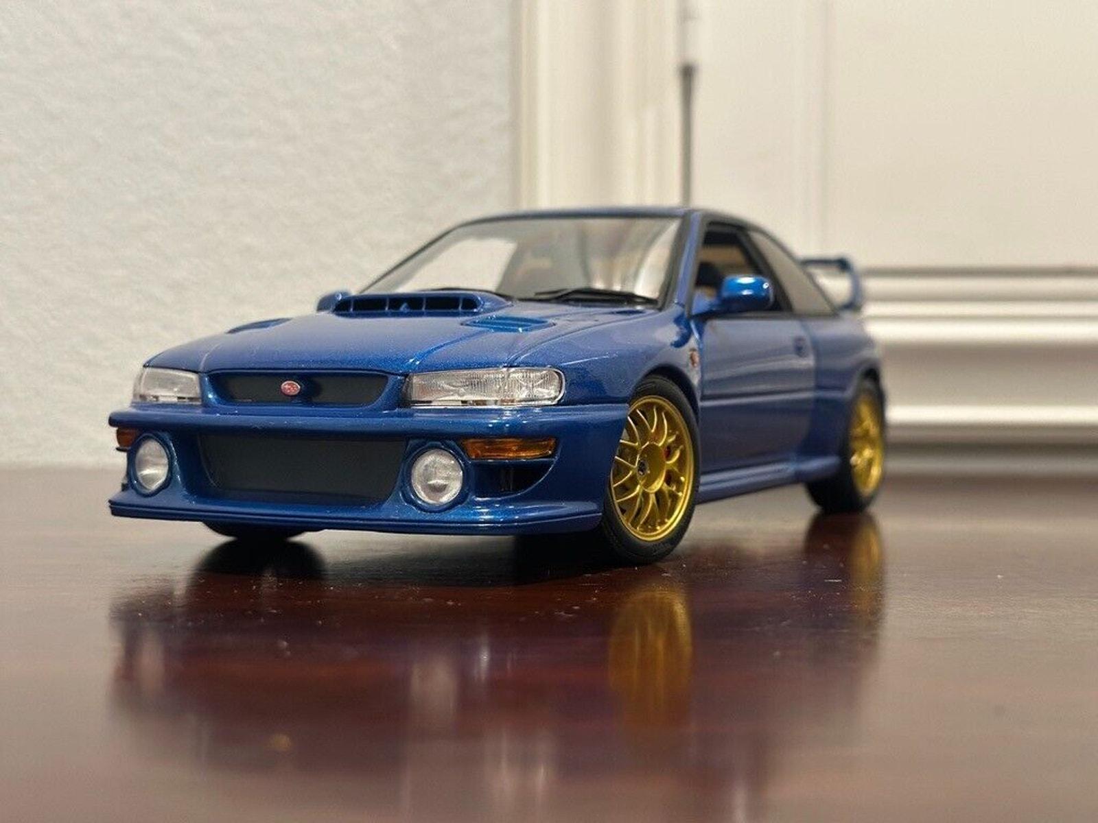 Subaru Impreza 22B WRX STI Autoart 1/18 | Rare - Etsy