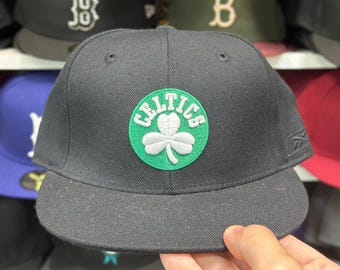 Boston Celtics Fitted Hat Vintage Reebok | New Old Stock | Size 7 1/2
