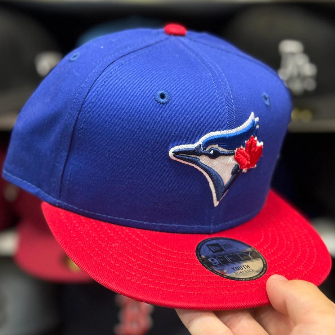 Gorra New Era 9FIFTY Snapback juvenil de los Toronto Blue Jays